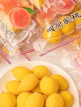 Amazon.co.jp: Sweet and Sour Peaches, 3.4 oz (95 g) / Bag